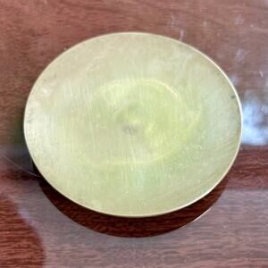 Vintage Brass Trivet or Potholder with Ball Feet – Made in India